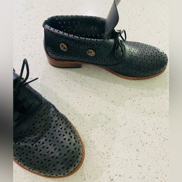 PATRICIA NASH GENUINE LEATHER ANKLE SHOES - Picture 5 of 5